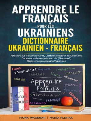 cover image of Apprendre le Français pour les Ukrainiens